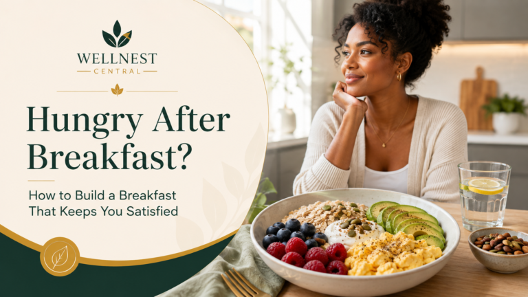Hungry After Breakfast? How to Build a Breakfast That Keeps You Satisfied