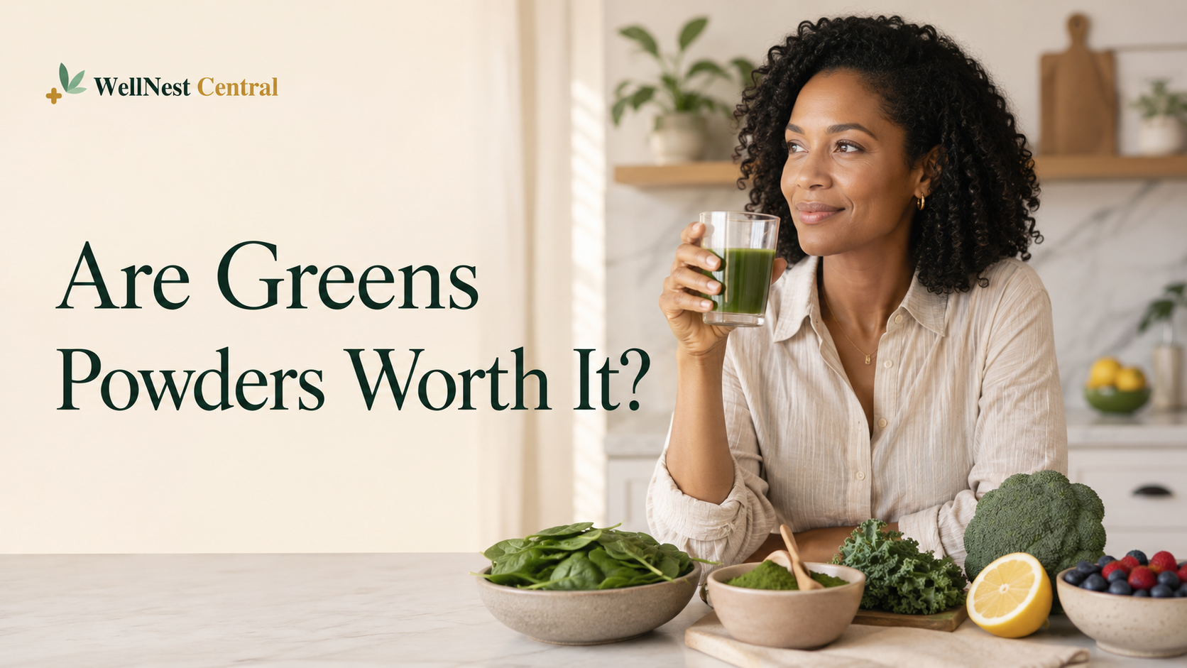 Read more about the article Are Greens Powders Worth It? Benefits, Risks & Tips