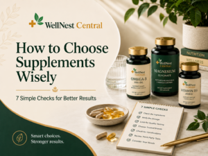 Read more about the article How to Choose Supplements Wisely: 7 Simple Checks