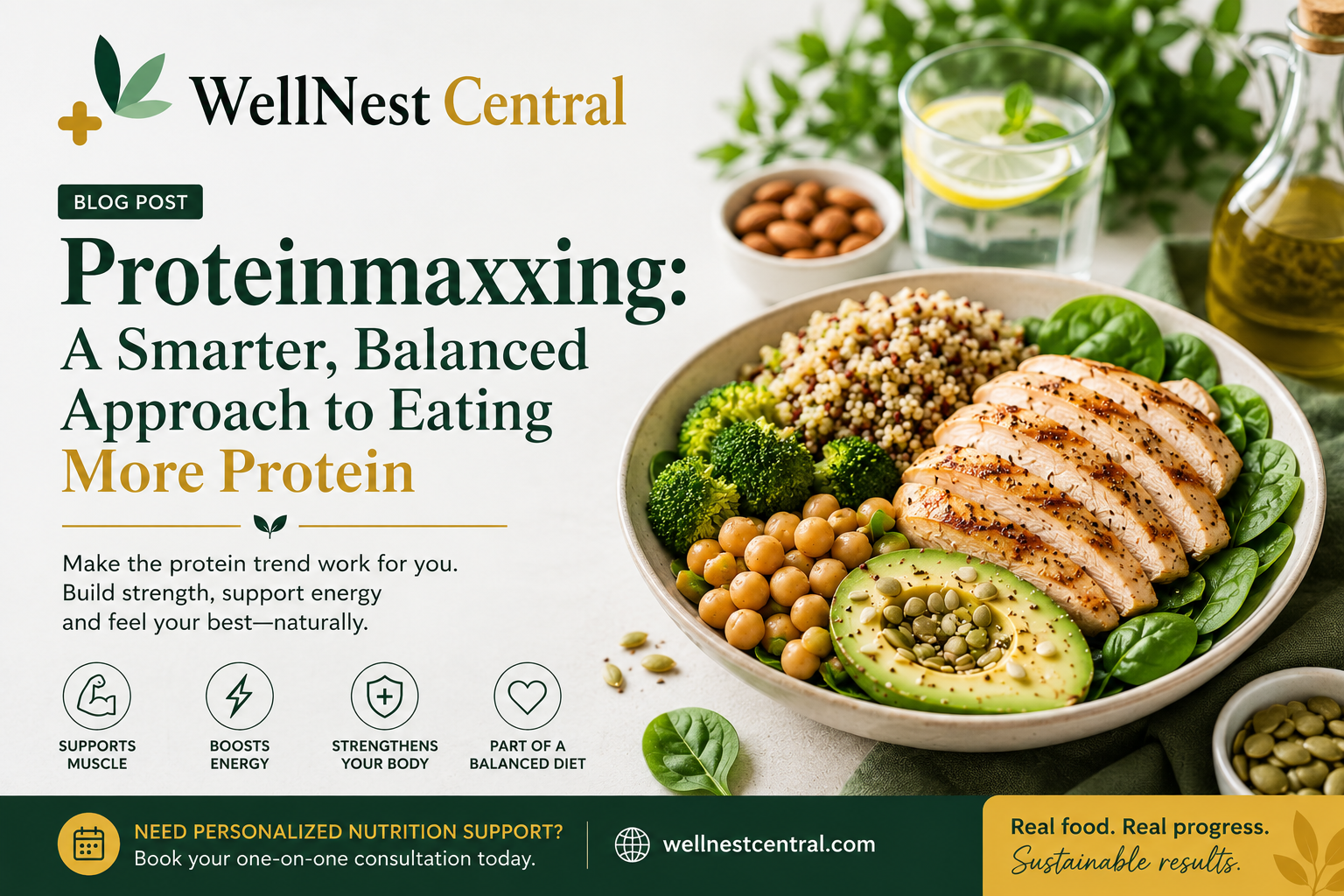 Read more about the article Proteinmaxxing: A Smarter, Balanced Approach to Eating More Protein