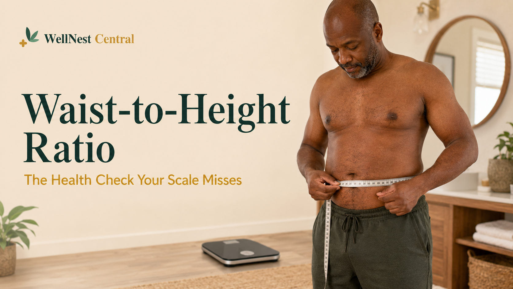 Read more about the article Waist-to-Height Ratio: The Health Check Your Scale Misses