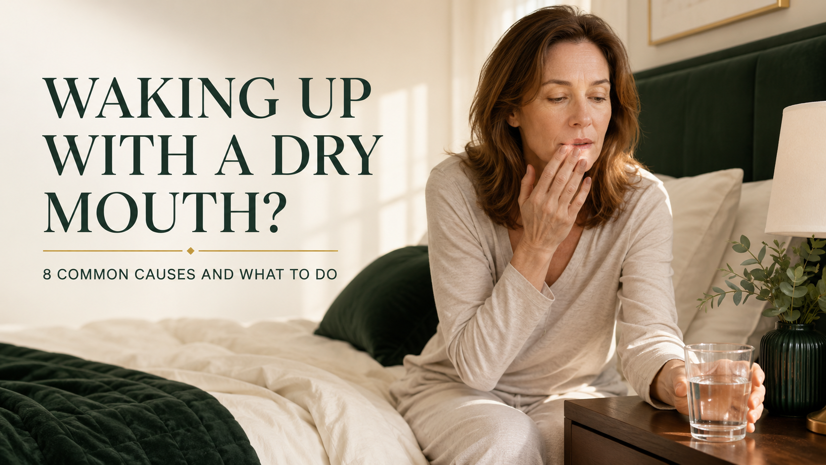 Read more about the article Waking Up With a Dry Mouth? Causes and What to Do