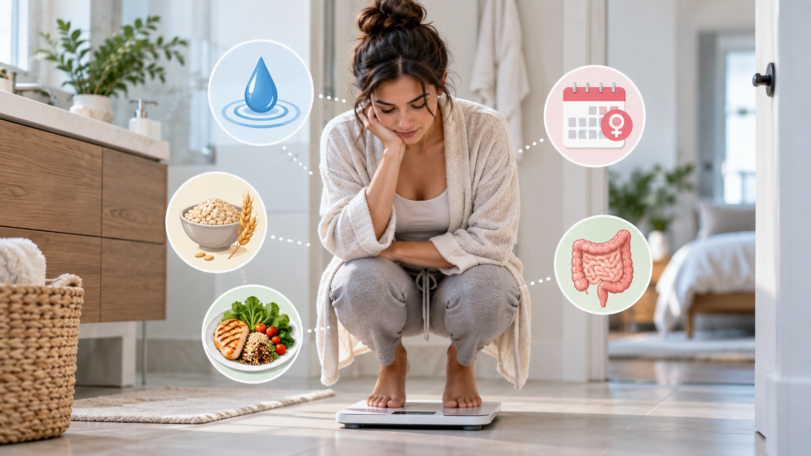 Read more about the article Overnight Weight Gain? It May Be Water Weight, Not Body Fat
